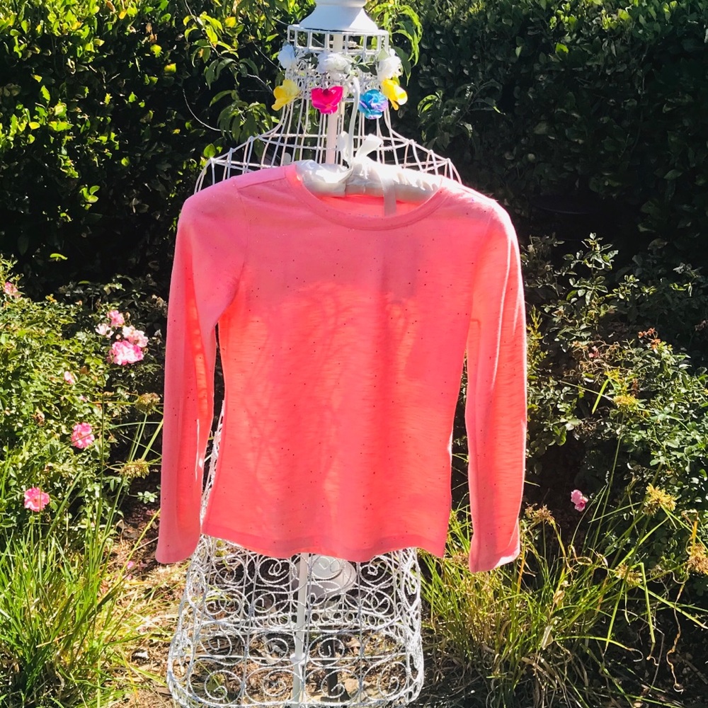 GIRLS SPARKLY ✨ MELON SHIRT